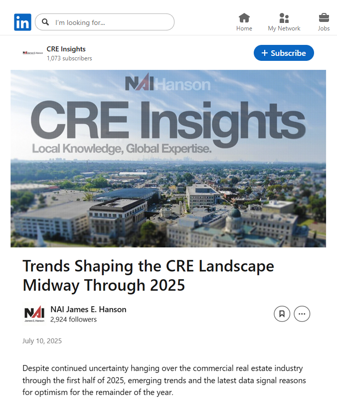 NAI Hanson 2Q 2025 Newsletter